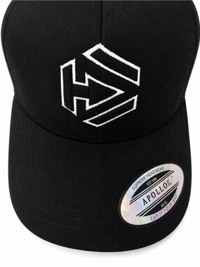 Dymatize Fitness Trucker Hat Black Apollo A112 Snapback NWT